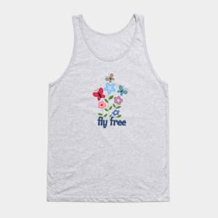 Fly free like butterflies Tank Top